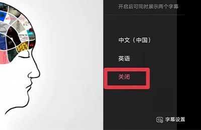 b站自动字幕怎么关